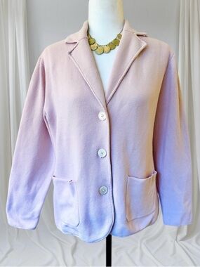 Chaps Soft Pink Knit Tee